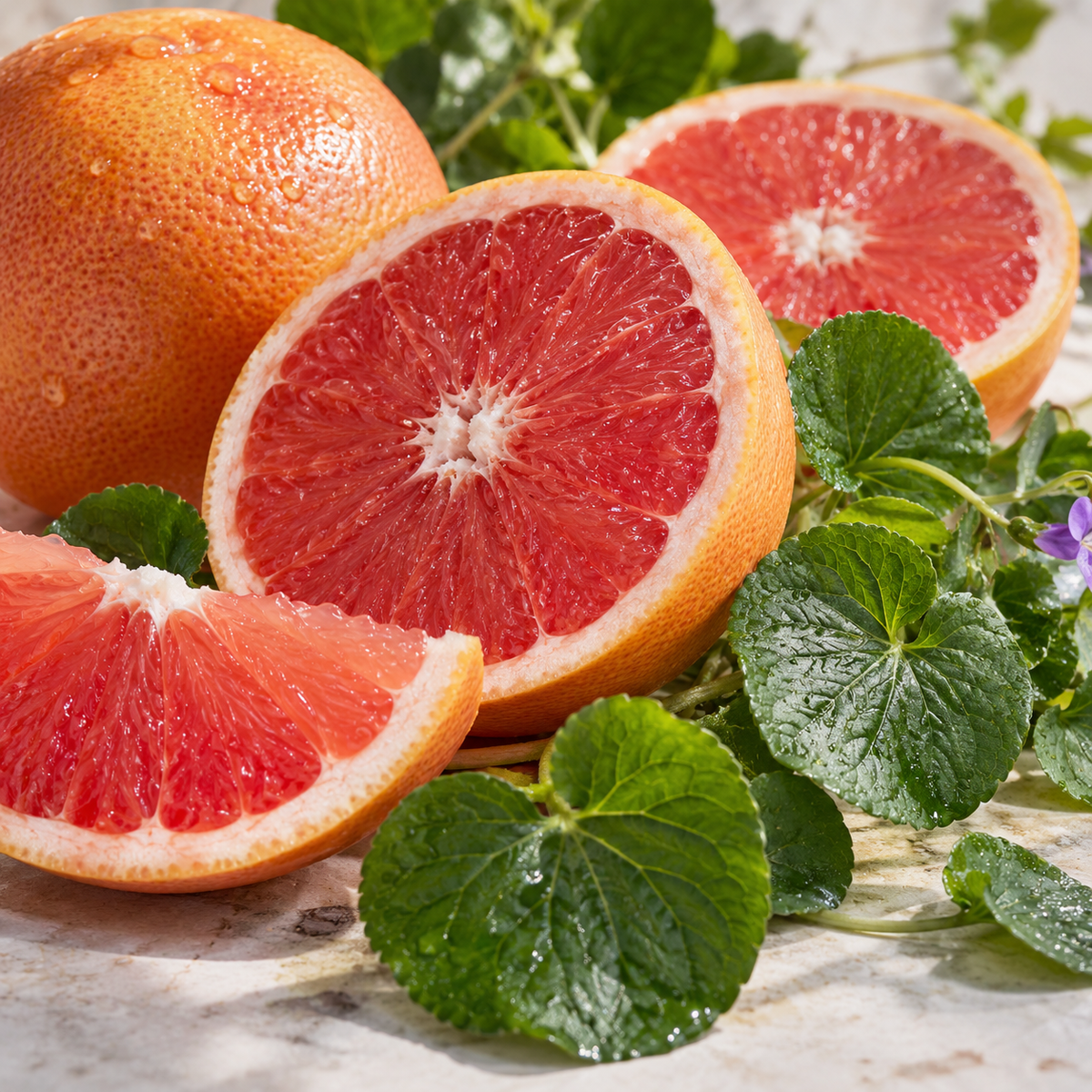 Pink Grapefruit & Violet Leaf