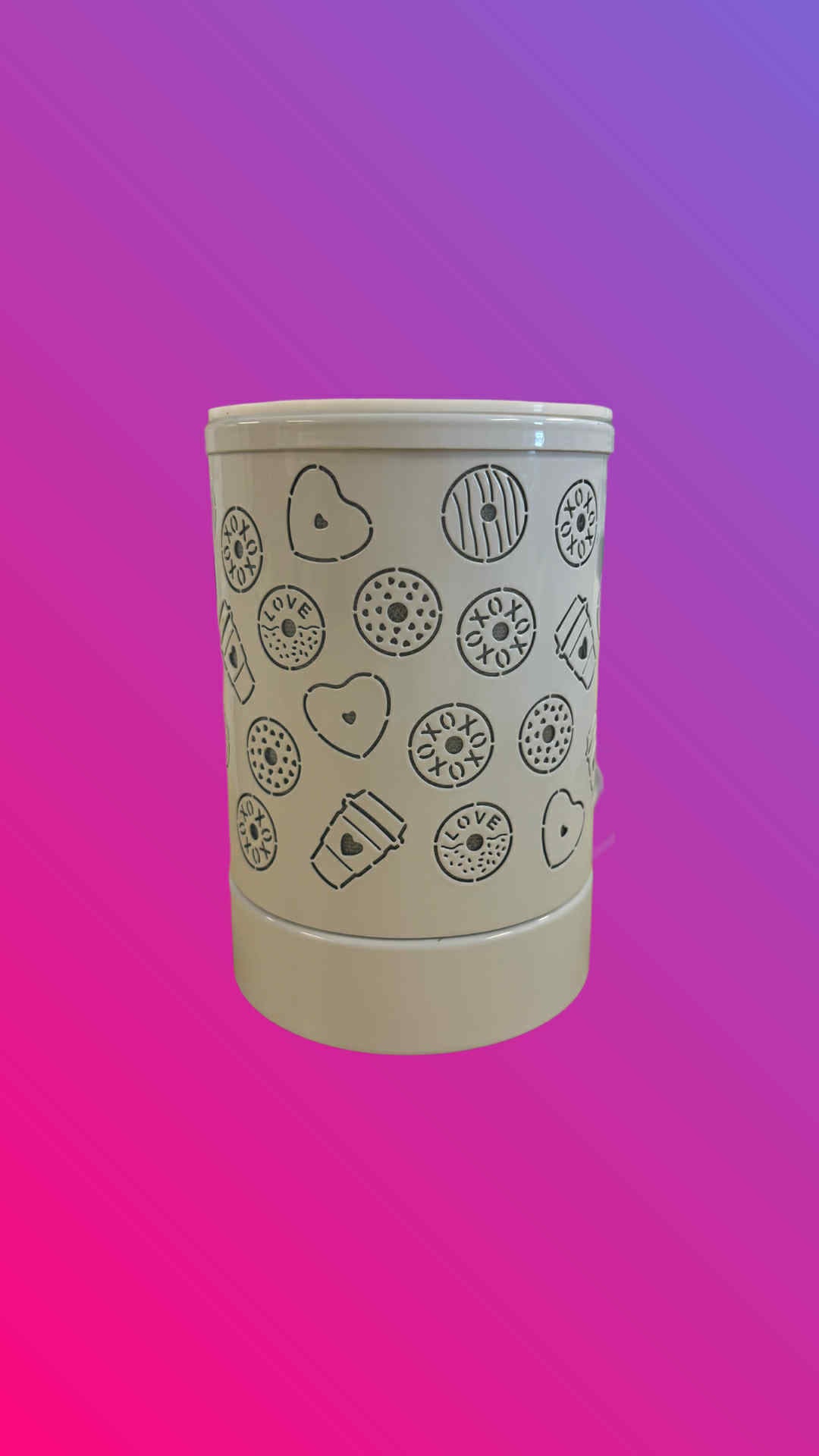 Coffee & Donuts White