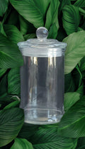 Danube Style Knob Lid Clear