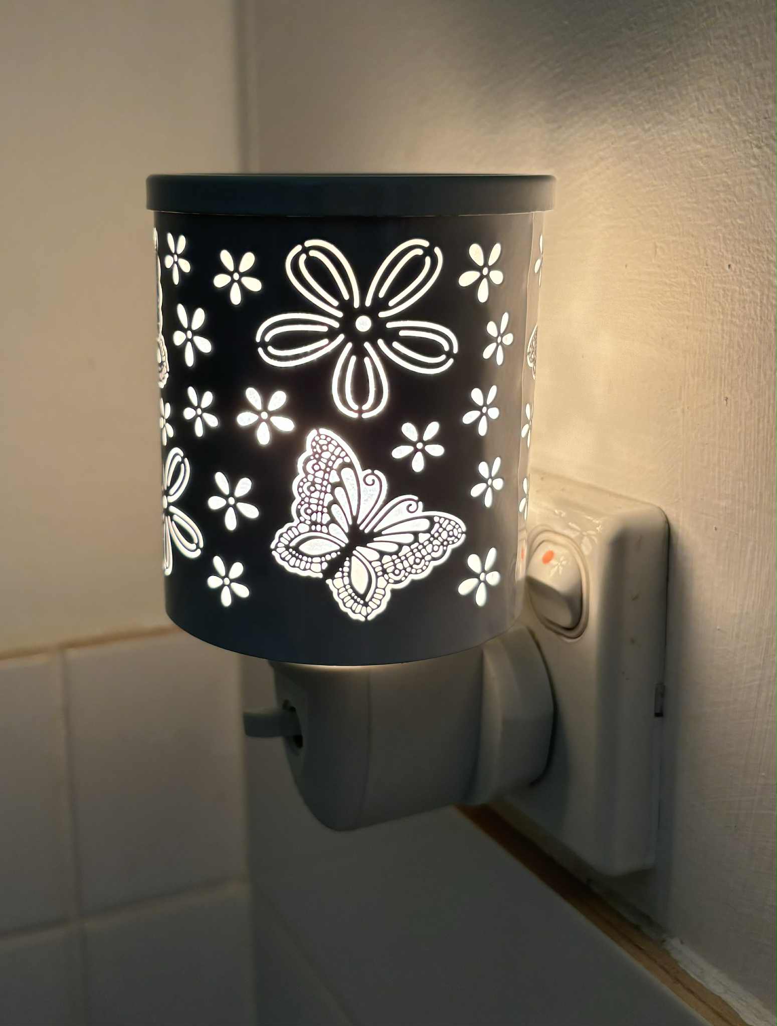 White Butterfly Princess Plug In