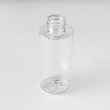Clear Empty Bottles With White Cap 250ml