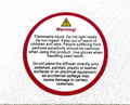 Diffuser Warning Labels