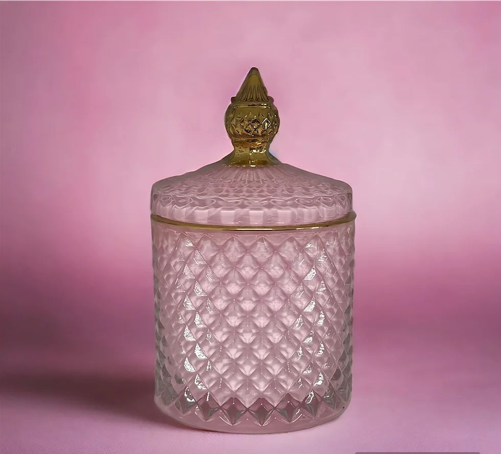 Royalty Jar Large Pink