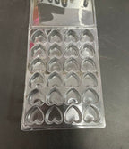 24 Cavity Heart Clam Shell