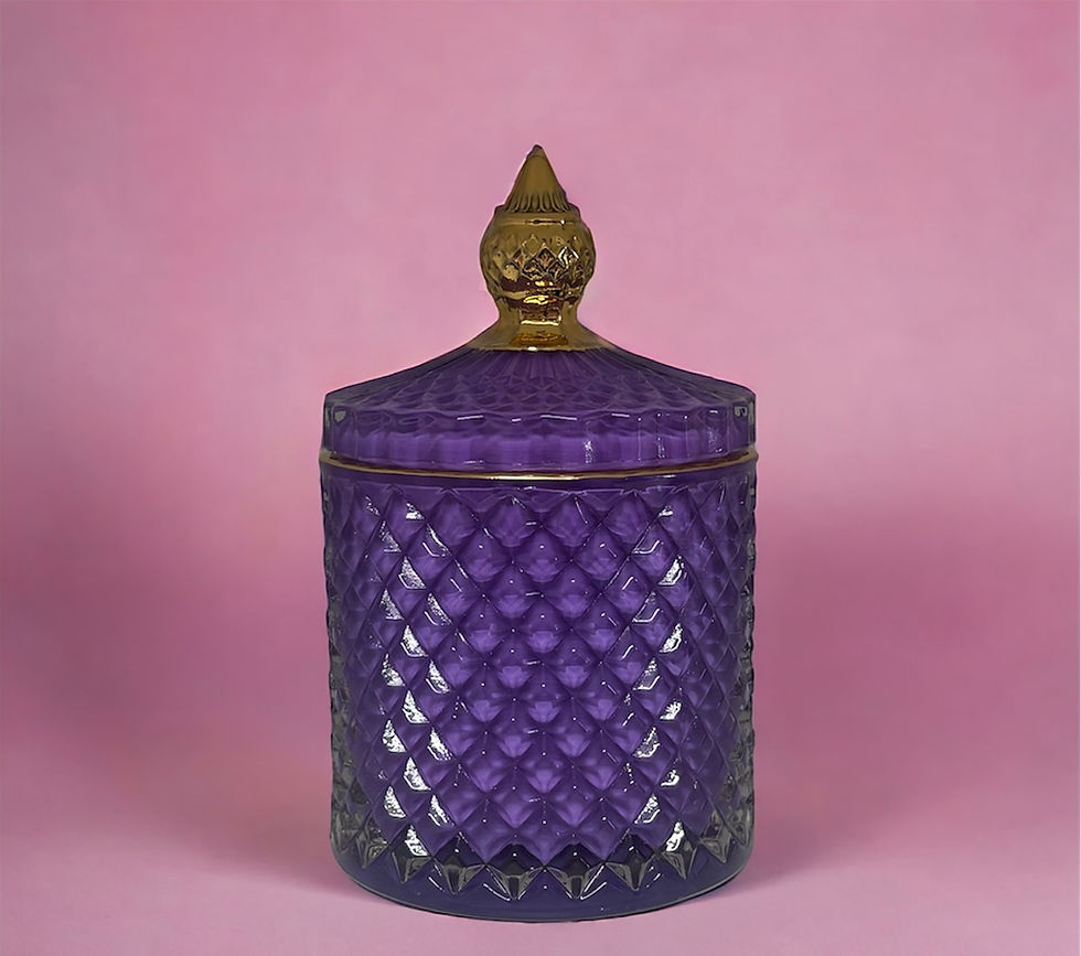 Royalty Jar Small Purple