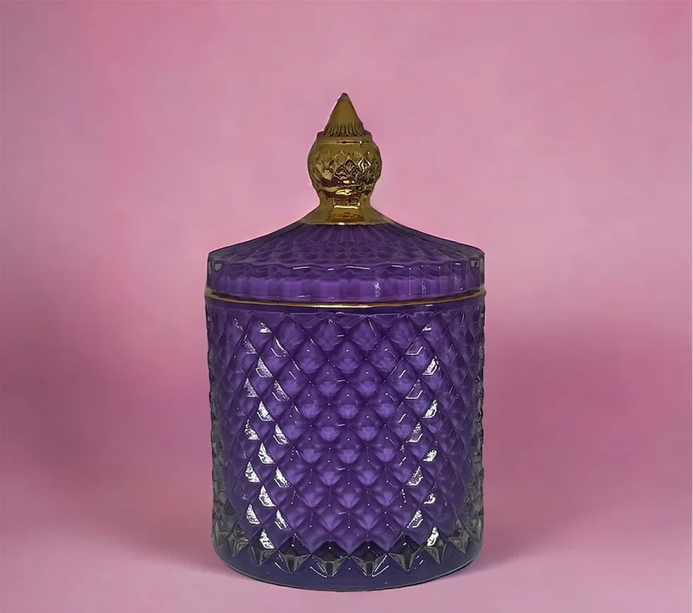 Royalty Jar Large Purple