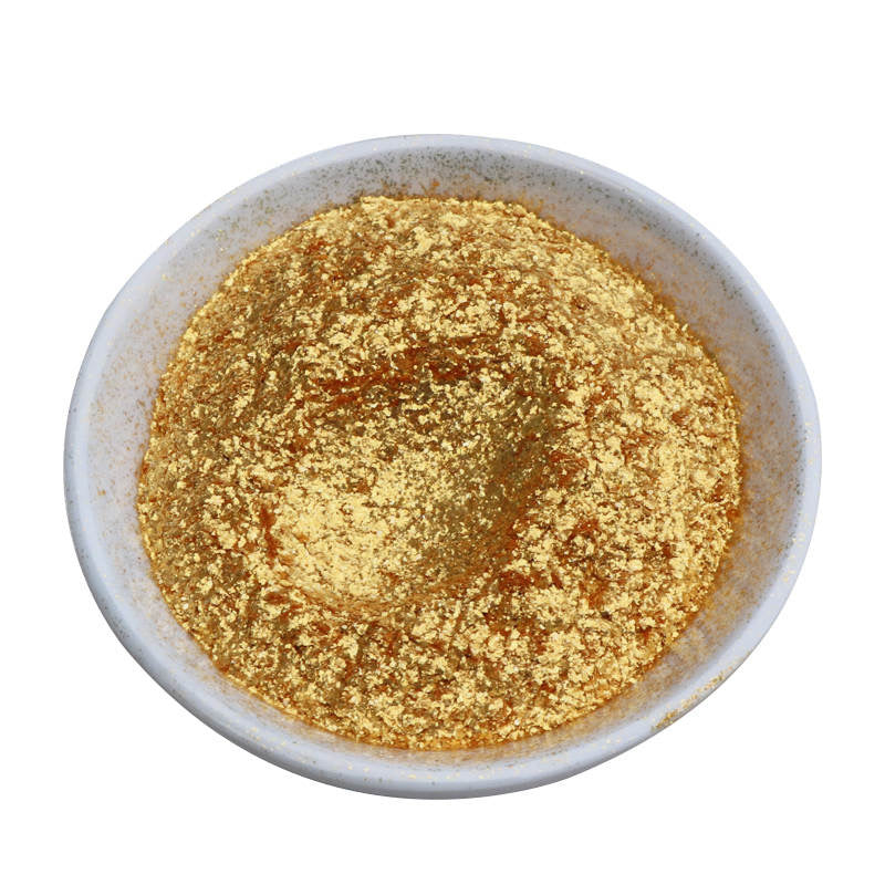 Mica 8809 Flecked Gold
