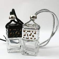 Square Car Diffuser Silver
