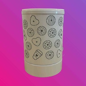 Coffee & Donuts White