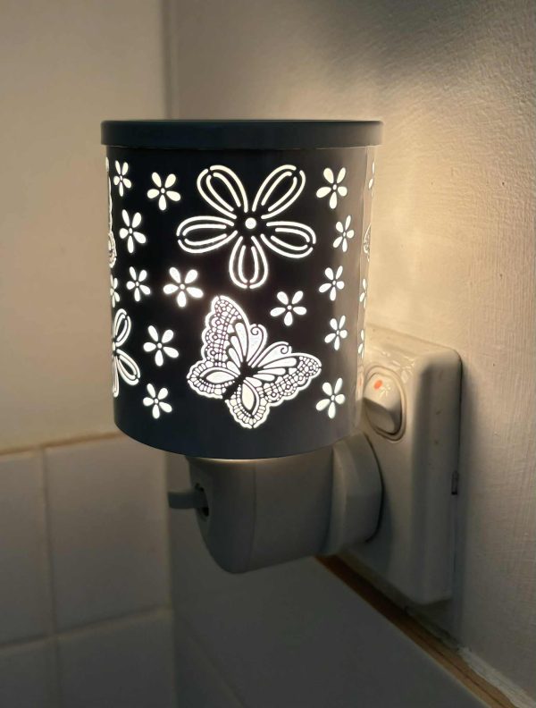 White Butterfly Princess Plug In
